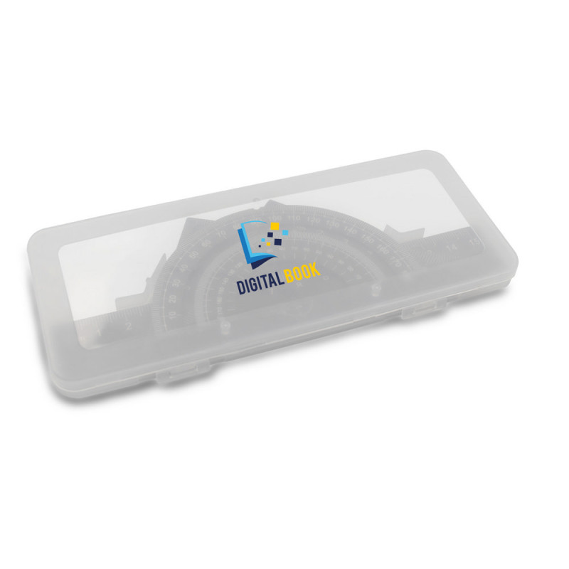 Zestaw szkolny linijki 2 ekierki i kątomierz | Kaulana