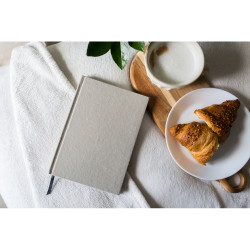 Notatnik ok A5 B'RIGHT okładka z bawełny z recyklingu | Tamytrice