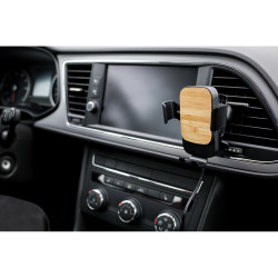 Grawitacyjny samochodowy uchwyt do telefonu ładowarka bezprzewodowa 15W | Amberle