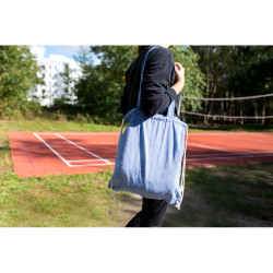 Worek ze sznurkiem i torba na zakupy z bawełny z recyklingu 2 w 1 | Jamarion