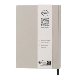 Notatnik ok A5 B'RIGHT okładka z bawełny z recyklingu | Tamytrice