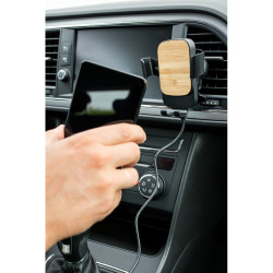 Grawitacyjny samochodowy uchwyt do telefonu ładowarka bezprzewodowa 15W | Amberle