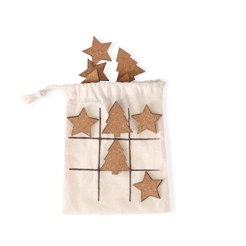 Gra "kółko i krzyżyk" świąteczny wzór