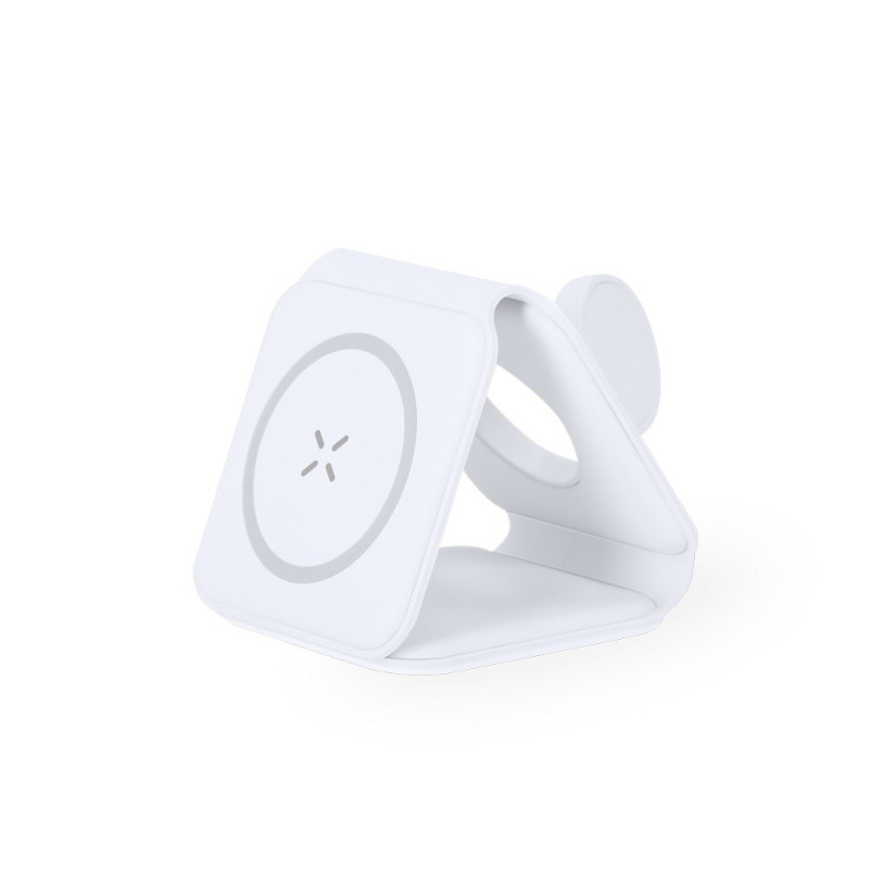 Składana magnetyczna ładowarka bezprzewodowa 15W 3 w 1