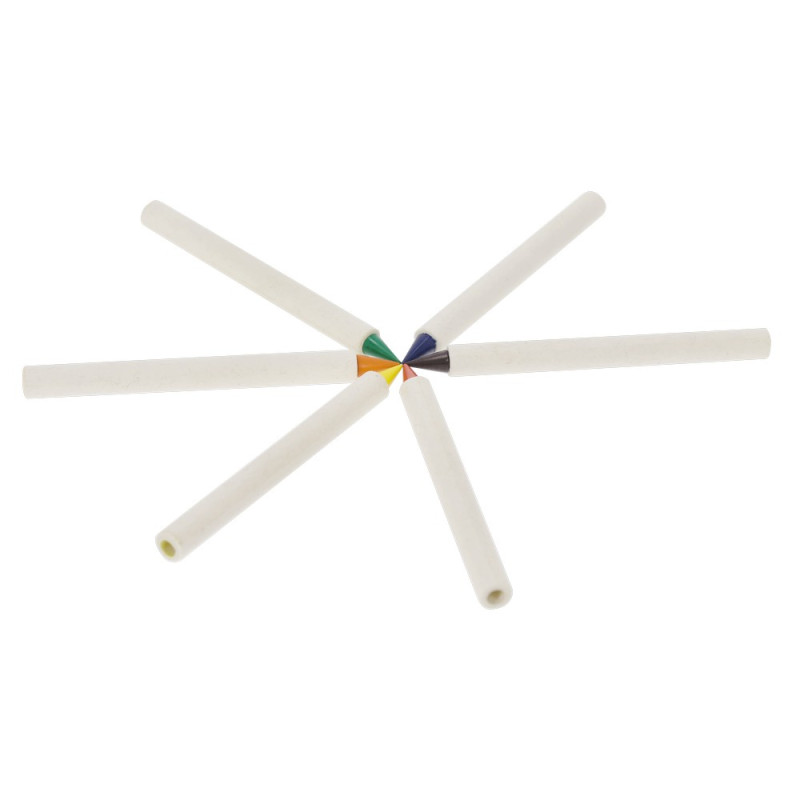 Zestaw kredek gumka do ścierania notatnik