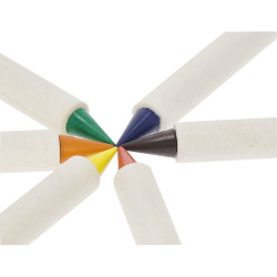 Zestaw kredek gumka do ścierania notatnik