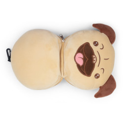 Pluszowy pies zagłówek podróżny maska na oczy | Atta