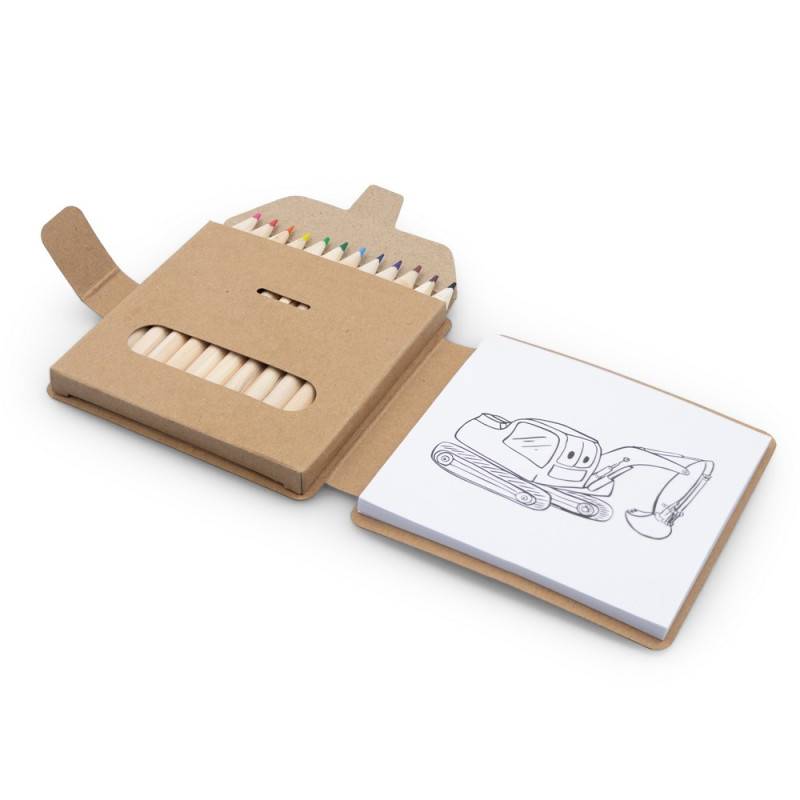 Zestaw do kolorowania kredki | Alondra