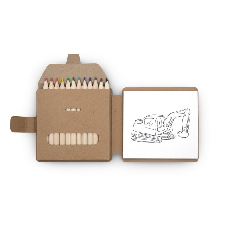 Zestaw do kolorowania kredki | Alondra