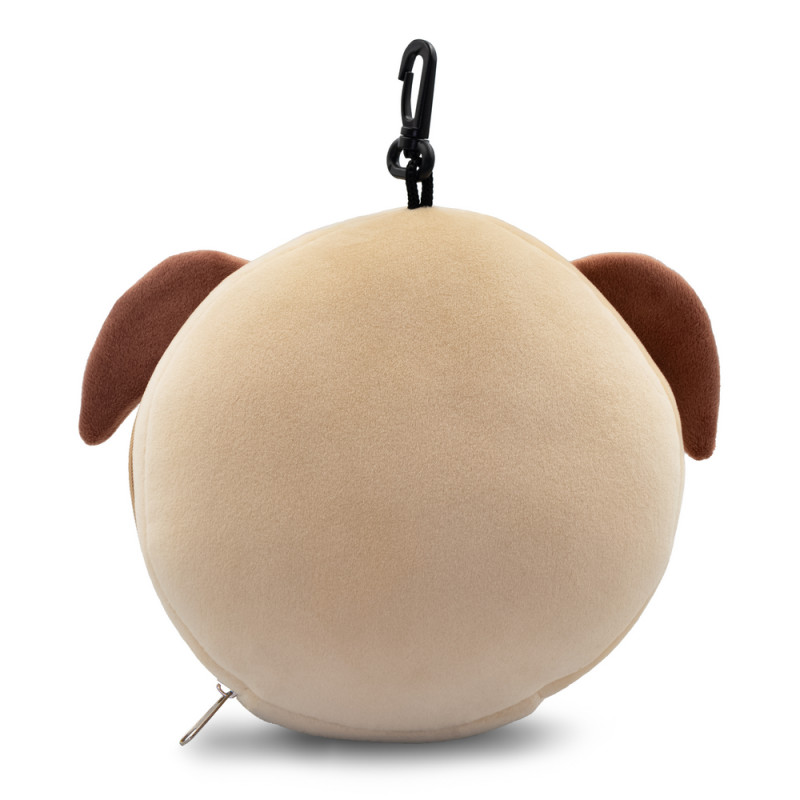 Pluszowy pies zagłówek podróżny maska na oczy | Atta