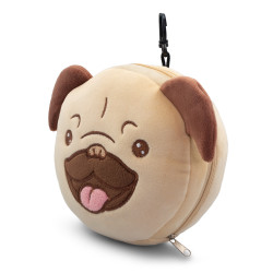 Pluszowy pies zagłówek podróżny maska na oczy | Atta