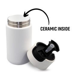 Kubek termiczny 400 ml Air Gifts z ceramiką | Nabila