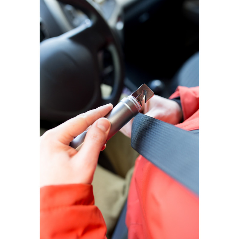 Latarka bezpieczeństwa przecinak do pasów młotek bezpieczeństwa | Malli