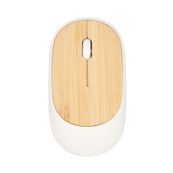 Bezprzewodowa mysz komputerowa bambusowy element | Judith