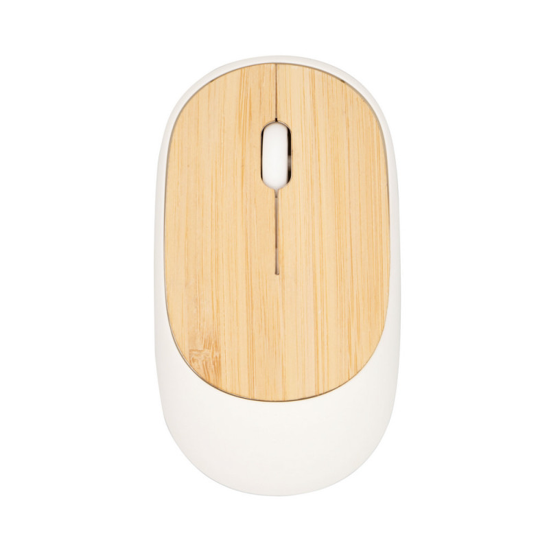 Bezprzewodowa mysz komputerowa bambusowy element | Judith