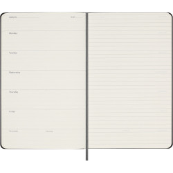 Spiralny kalendarz MOLESKINE UNDATED