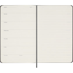 Spiralny kalendarz MOLESKINE UNDATED