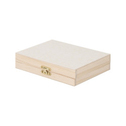 Zestaw do malowania i rysowania drewniane pudełko