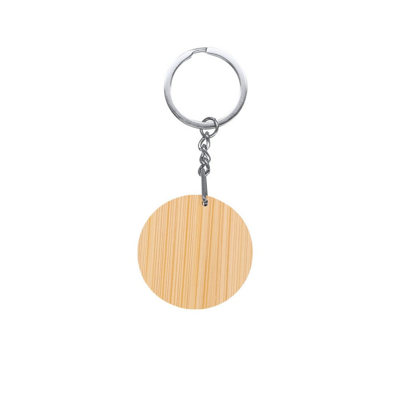 Bambusowy brelok do kluczy