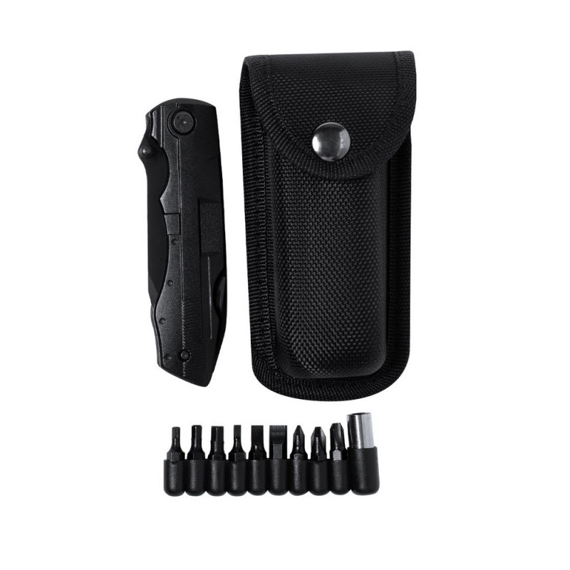 Narzędzie wielofunkcyjne scyzoryk 10 funkcji etui