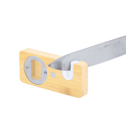 Bambusowy otwieracz do butelek ostrzałka do noży