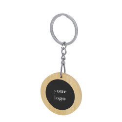 Bambusowy brelok do kluczy