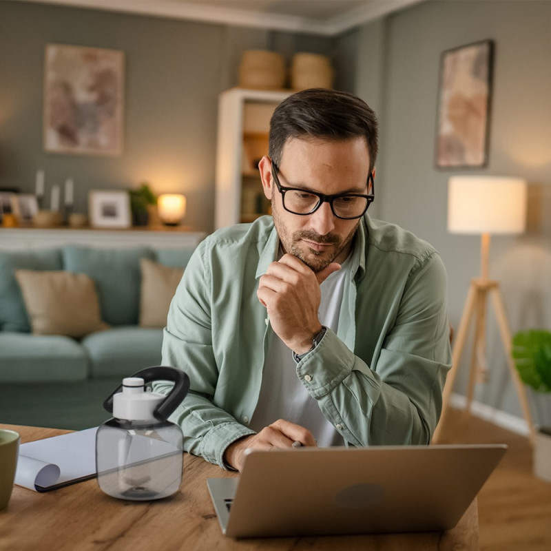 Butelka sportowa 1800 ml RPET