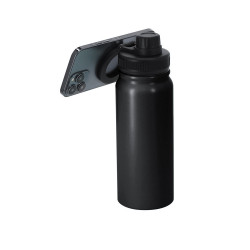 Butelka termiczna 600 ml ze stali nierdzewnej z recyklingu magnetyczny obrotowy stojak na telefon