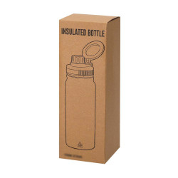 Butelka termiczna 600 ml ze stali nierdzewnej z recyklingu magnetyczny obrotowy stojak na telefon