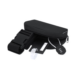 Zestaw podróżny zawieszka do bagażu pas do walizki kłódka podróżna pokrowiec RPET