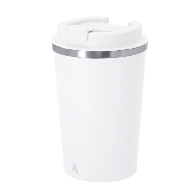 Kubek termiczny 350 ml ze stali nierdzewnej z recyklingu