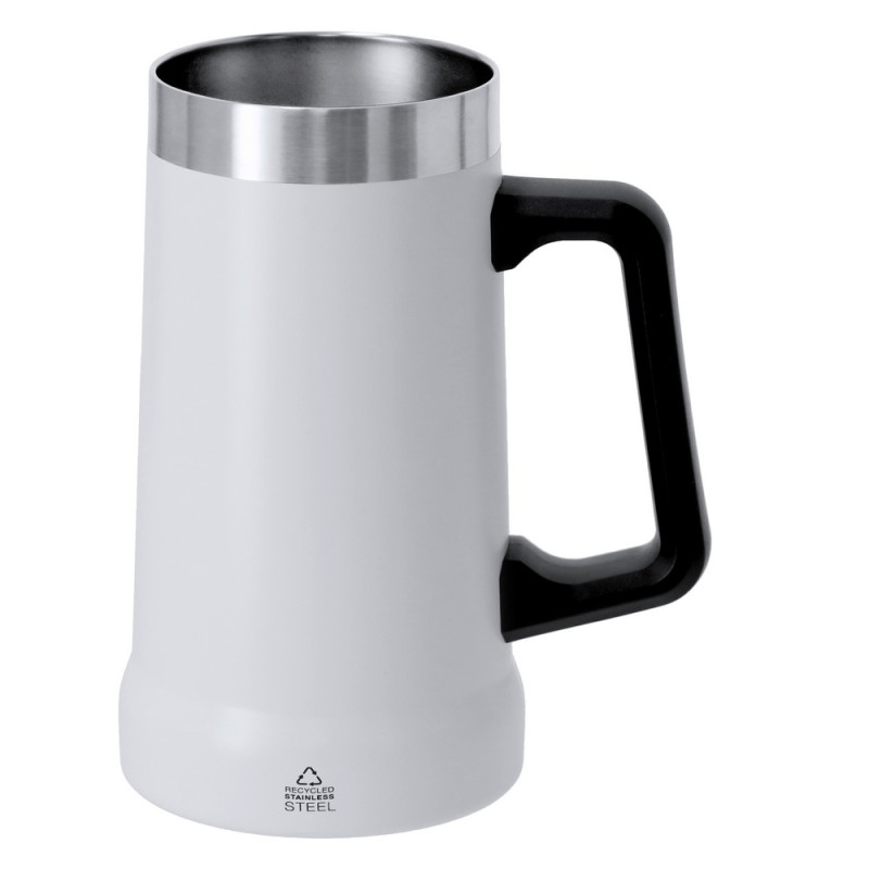 Kubek termiczny 700 ml ze stali nierdzewnej z recyklingu