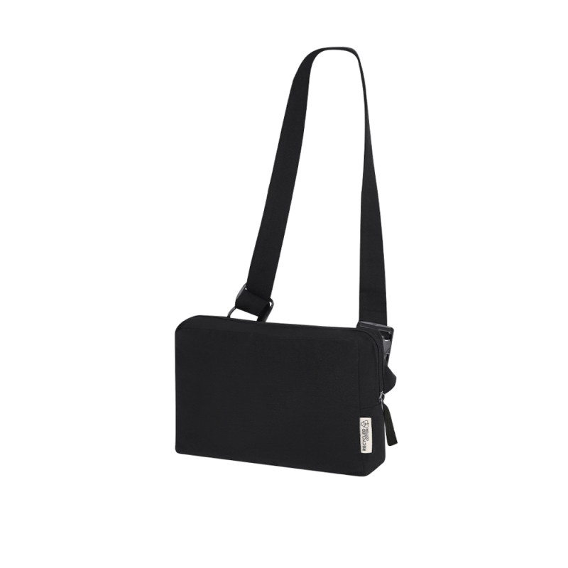 Saszetka zapinana w pasie z płótna z recyklingu