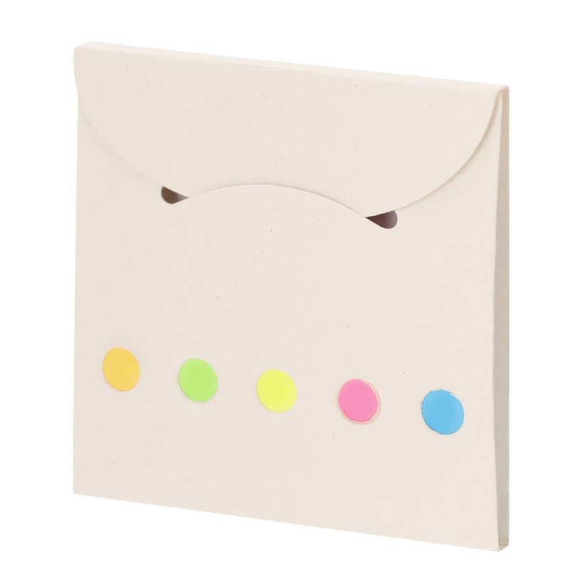 Zestaw do notatek ze zrecyklingowanych kartoników po mleku karteczki samoprzylepne