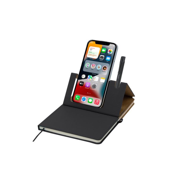 Notatnik ok A5 stojak na telefon