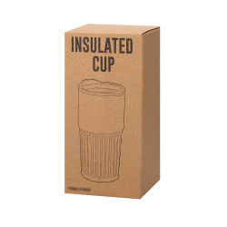 Kubek termiczny 600 ml ze stali nierdzewnej z recyklingu