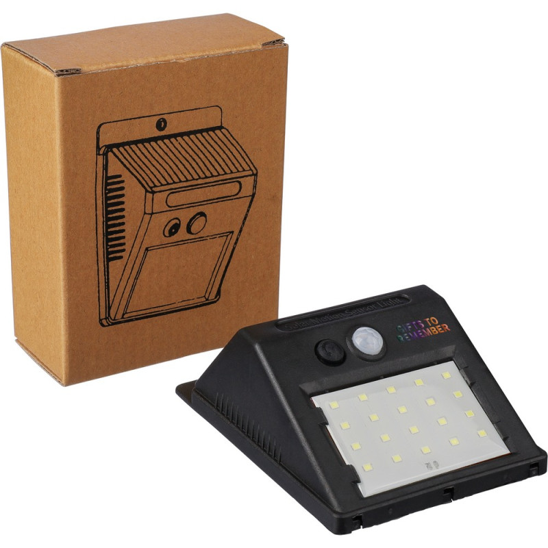 Solarna lampa ścienna