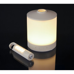 Wielofunkcyjna lampka kempingowa z funkcją RGB