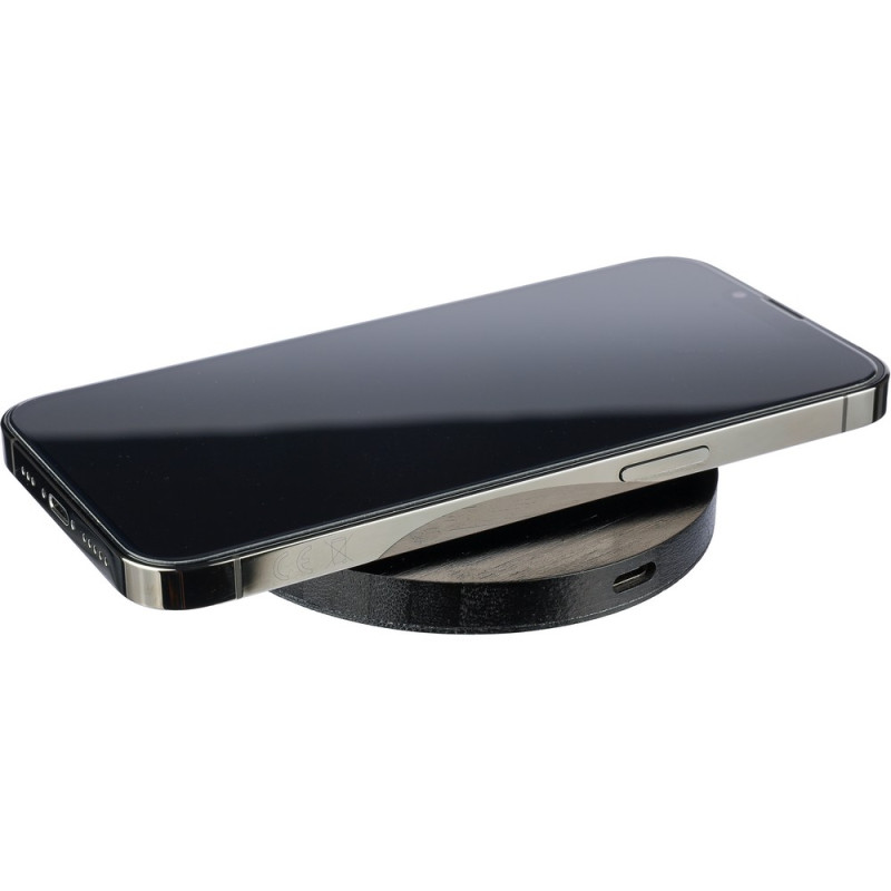 Bambusowa ładowarka bezprzewodowa