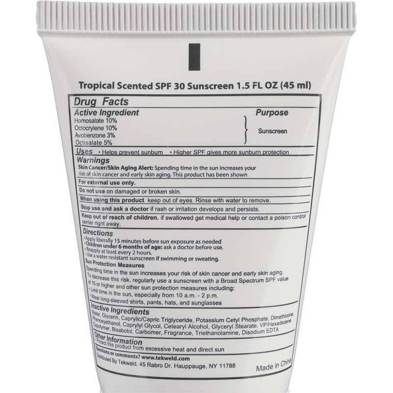 Krem przeciwsłoneczny o zapachu waniliowym