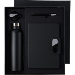 Zestaw upominkowy termos długopis notatnik pudełko upominkowe