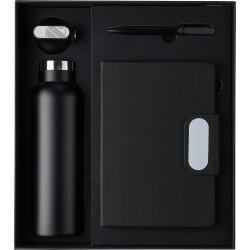 Zestaw upominkowy termos długopis notatnik pudełko upominkowe