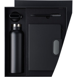 Zestaw upominkowy termos długopis notatnik pudełko upominkowe