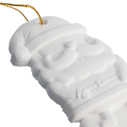 Święty Mikołaj do malowania farbki i pędzelek