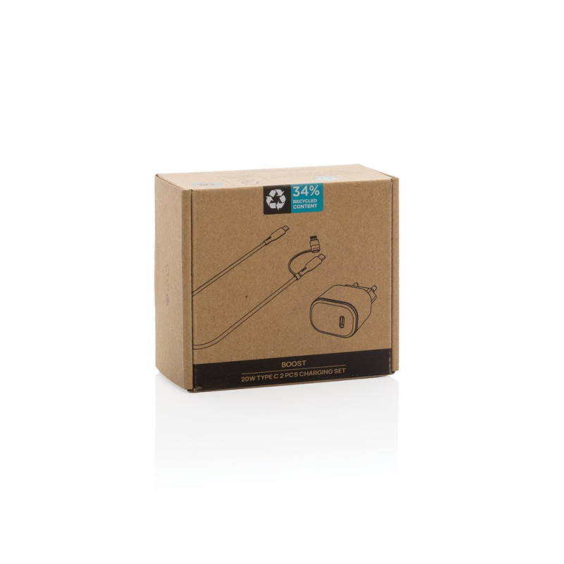 Zestaw do ładowania 20W Boost 2 w 1