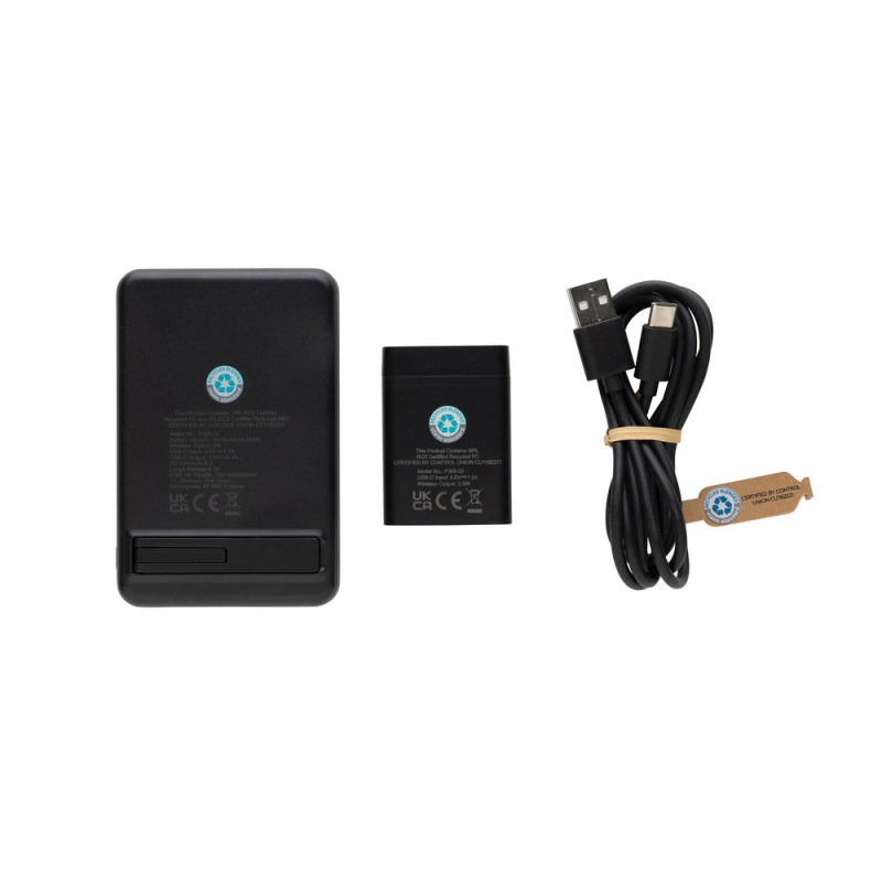 Power bank 3 w 1 ładowarka bezprzedowodowa