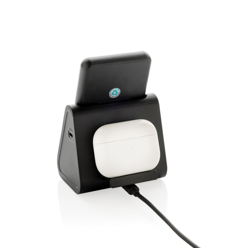 Power bank 3 w 1 ładowarka bezprzedowodowa