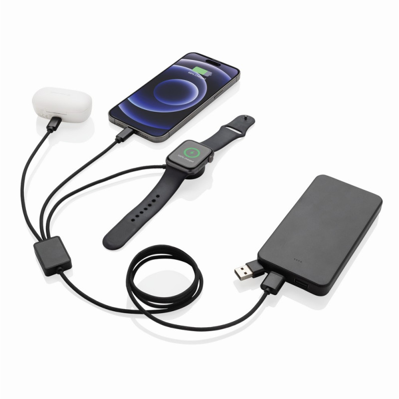 Kabel do ładowania 6 w 1 Terra bezprzewodowa ładowarka do zegarka