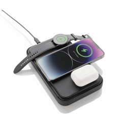 Organizer podróżny ładowarka bezprzewodowa 3 w 1 15W