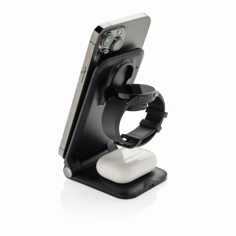 Ładowarka bezprzewodowa 3 w 1 15W Powerpal